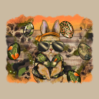 Camouflage Bunny Background Long Sleeve Tee | Teevron