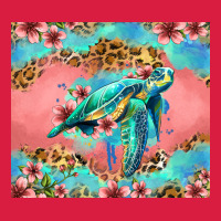 Floral Turtle Premium Hoodie | Teevron