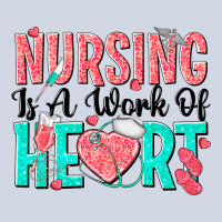 Nursing Is A Work Of Heart Premium Sweatshirt | Teevron