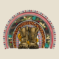Soldier Boots Camouflage Leopard Gemstone Rainbow Urban Hoodie | Teevron