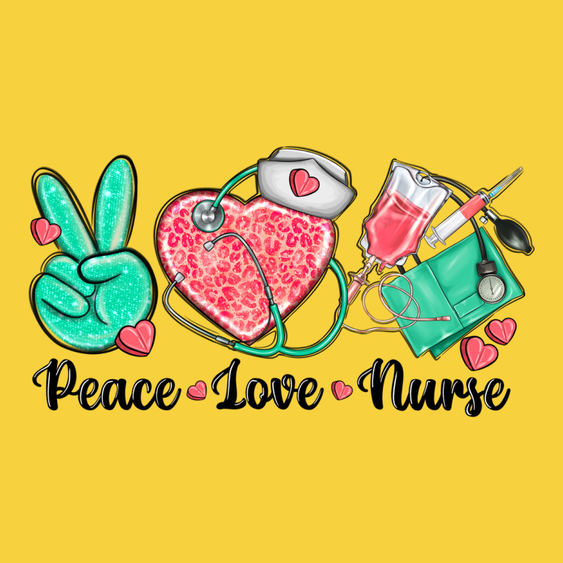 Peace Love Nurse Premium Sweatshirt by texasbilliewilder | Teevron