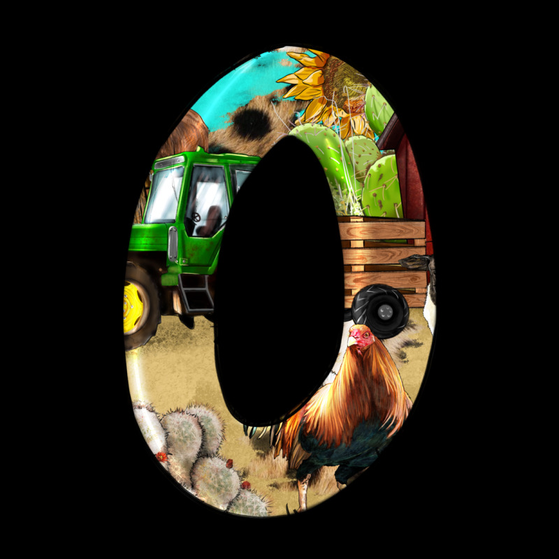 Farm Life Alphabet Numbers 0 Urban Hoodie by BundleAndBundleShop | Teevron