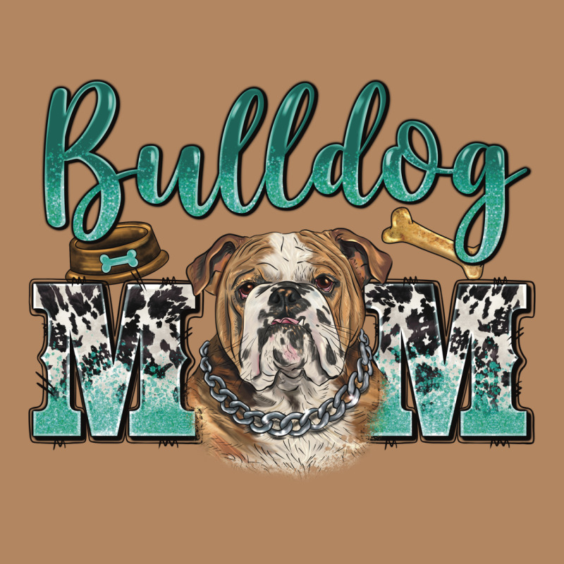 Bulldog Mom Long Sleeve Tee by BarkalooDesign | Teevron