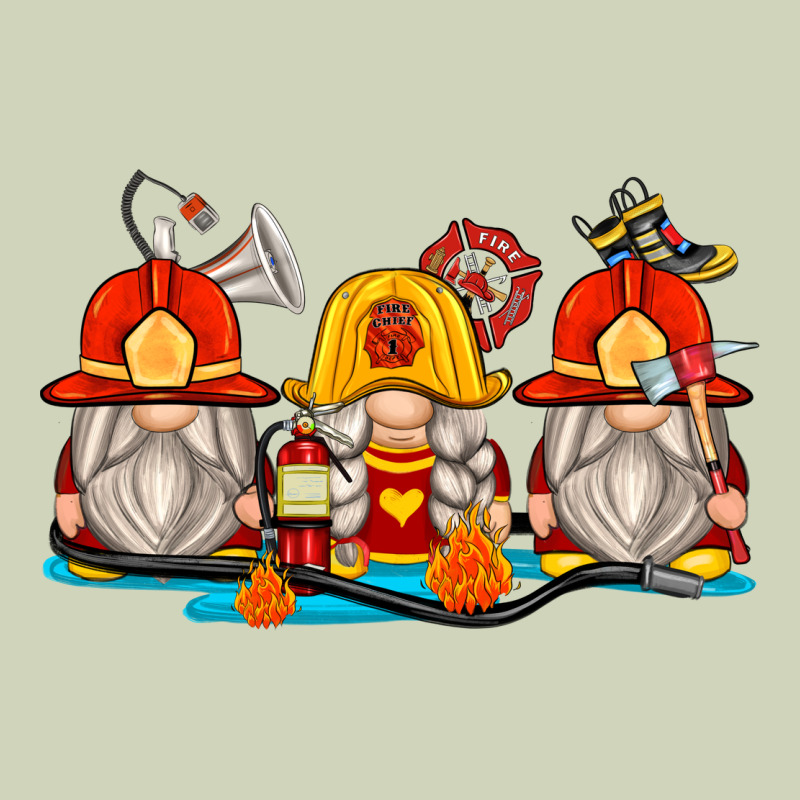 Firefighter Gnomes Heavyweight Hoodie by Zillion Design Studio | Teevron