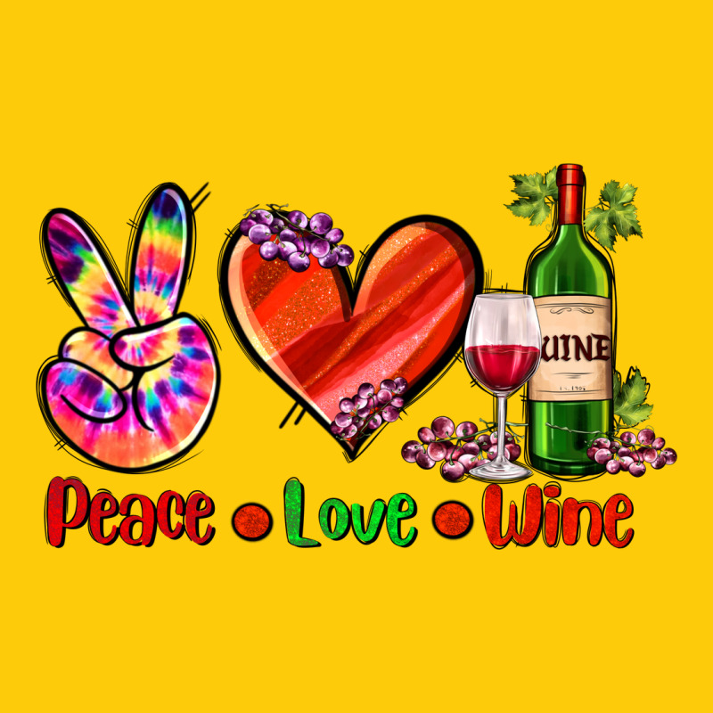Peace Love Wine Premium Hoodie by AdoDesignShop | Teevron