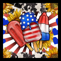Patriotic Popsicles And Sunflowers Urban Hoodie | Teevron