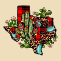 Cactus Christmas Texas Map Premium Hoodie | Teevron