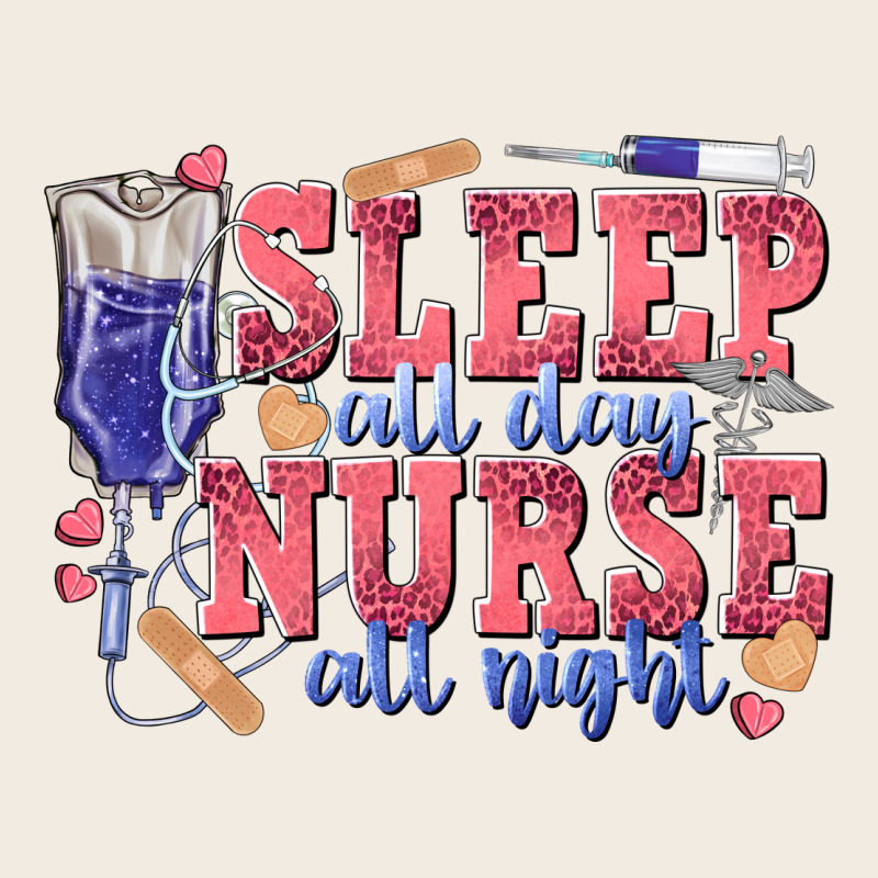 Sleep All Day Nurse All Night Premium Sweatshirt by texasbilliewilder | Teevron
