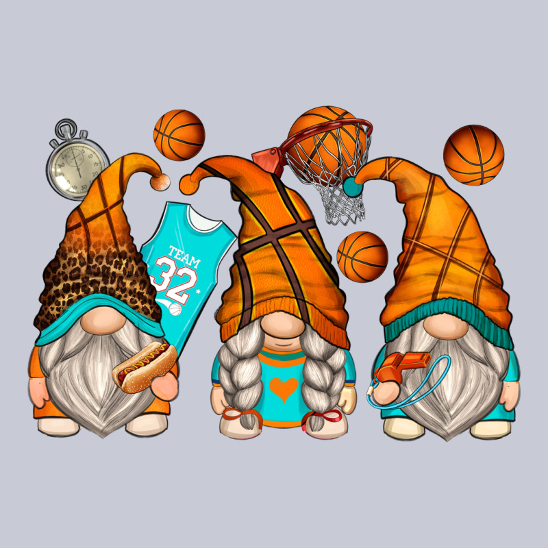 Basketball Gnomes Heavyweight Hoodie by Zillion Design Studio | Teevron