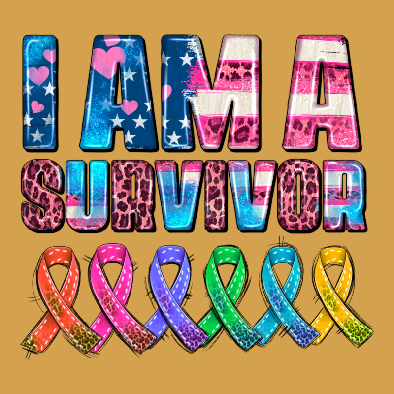I Am A Survivor With All Cancer Ribbons Urban Hoodie by AdoDesignShop | Teevron