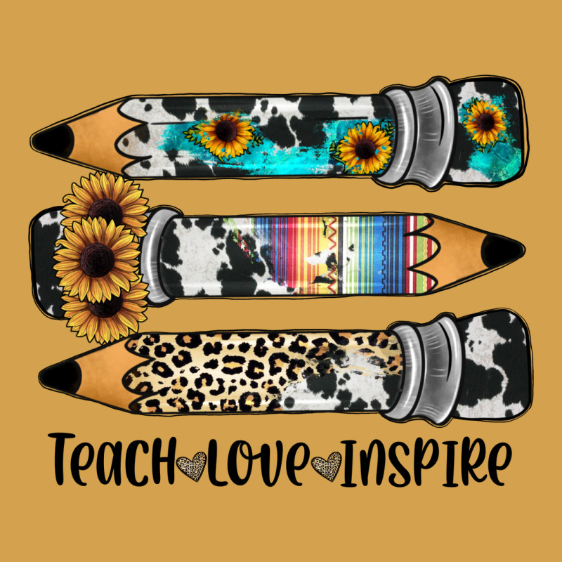 Western Pencils Teach Love Inspire Urban Hoodie by JahusDesignShop | Teevron