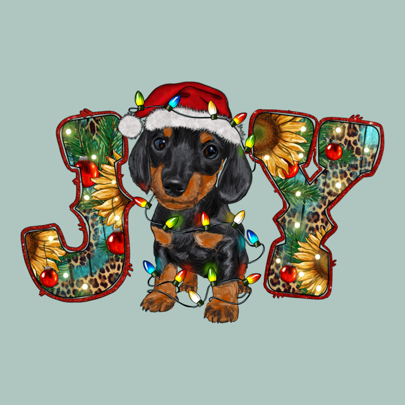 Dachshund Puppy Christmas Joy Premium Sweatshirt by RanaPortraitStore | Teevron