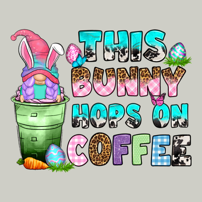 This Bunny Hops On Coffee Heavyweight Hoodie by Zillion Design Studio | Teevron