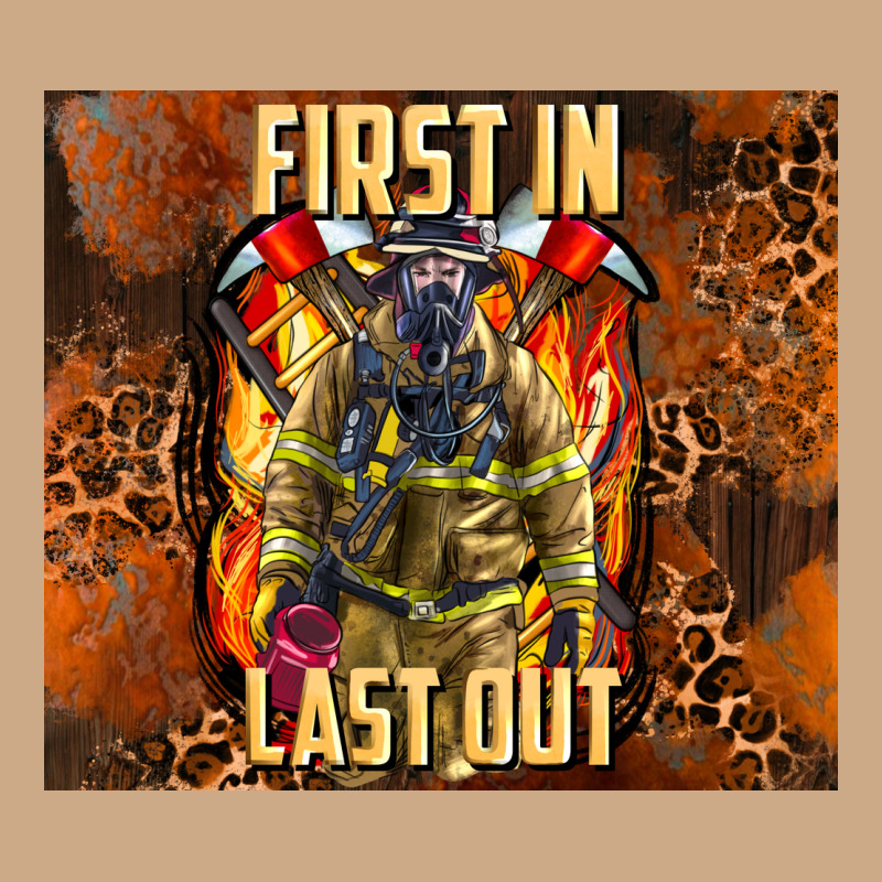 First In Last Out Firefighter Vintage Hoodie by AdoDesignShop | Teevron