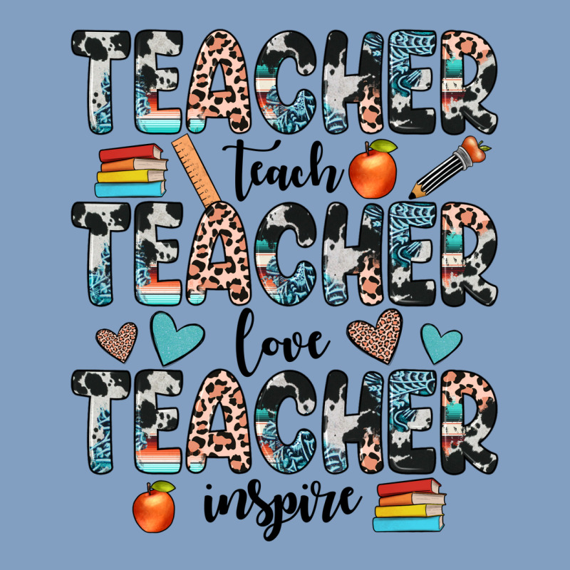Teacher Teach Love Inspire Urban Hoodie by JahusDesignShop | Teevron