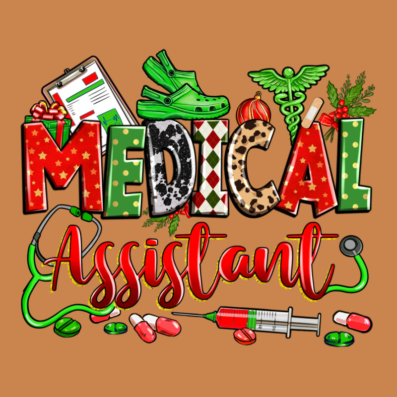 Christmas Medical Assistant Heavyweight Hoodie by Zillion Design Studio | Teevron