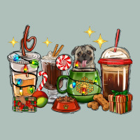 Christmas Coffee Cups With Pug Heavyweight Hoodie | Teevron