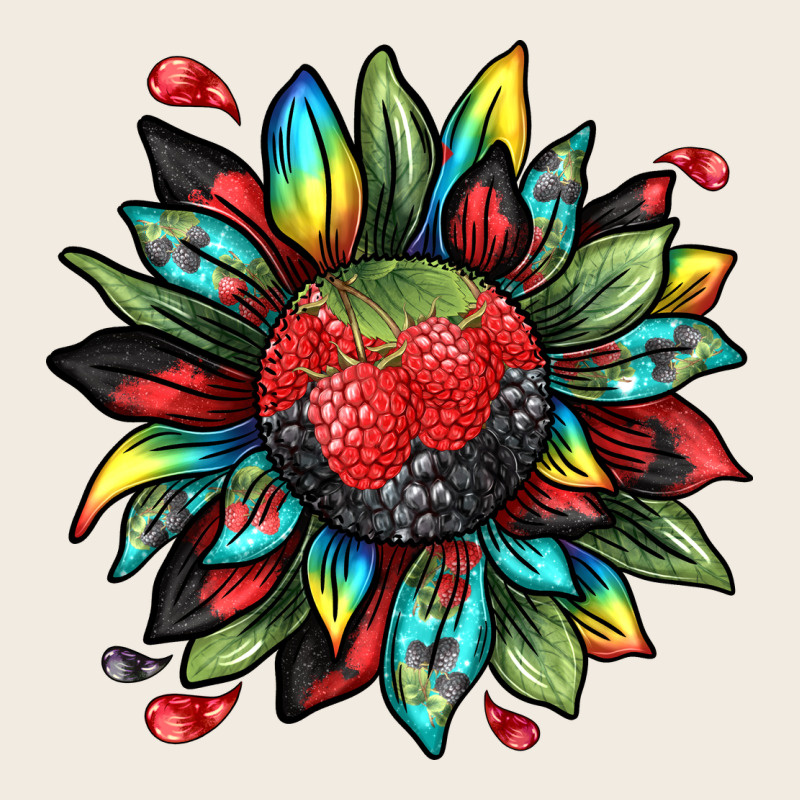 Berry Sunflower Premium Sweatshirt by texasbilliewilder | Teevron