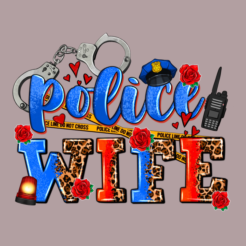 Police Wife Vintage Hoodie by AdoDesignShop | Teevron