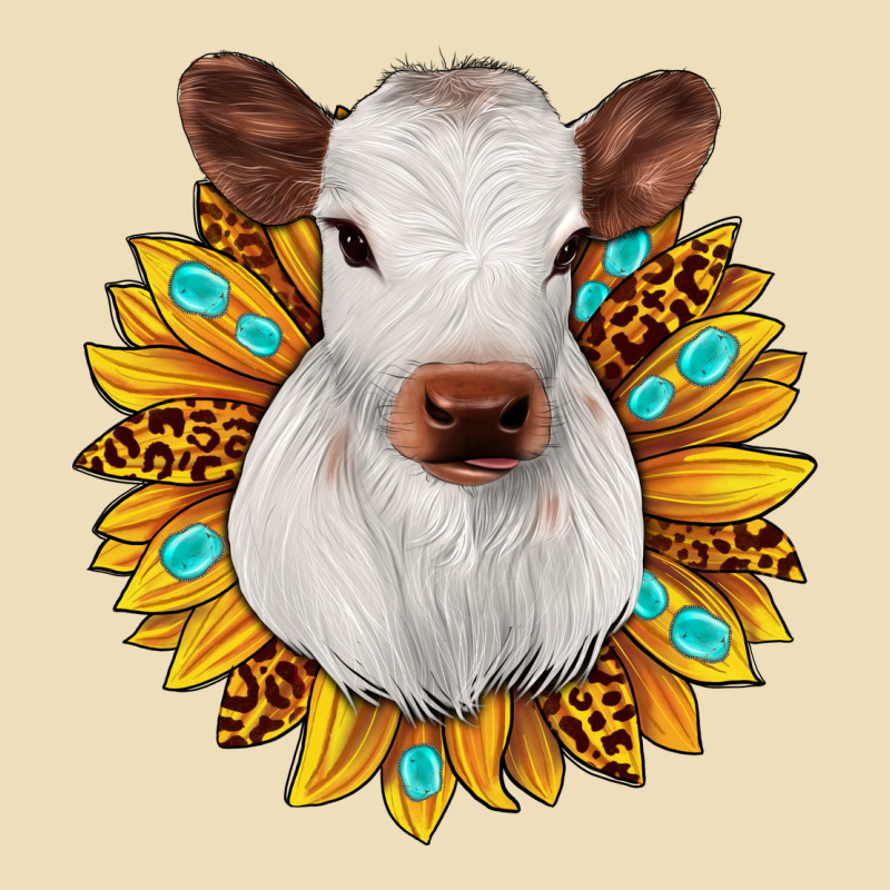 Sunflower Heifer Premium Hoodie by JahusDesignShop | Teevron