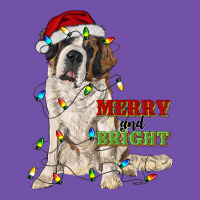 Merry And Bright Saint Bernard Premium Sweatshirt | Teevron