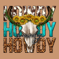 Howdy Howdy Howdy Western Bull Skull Heavyweight Hoodie | Teevron