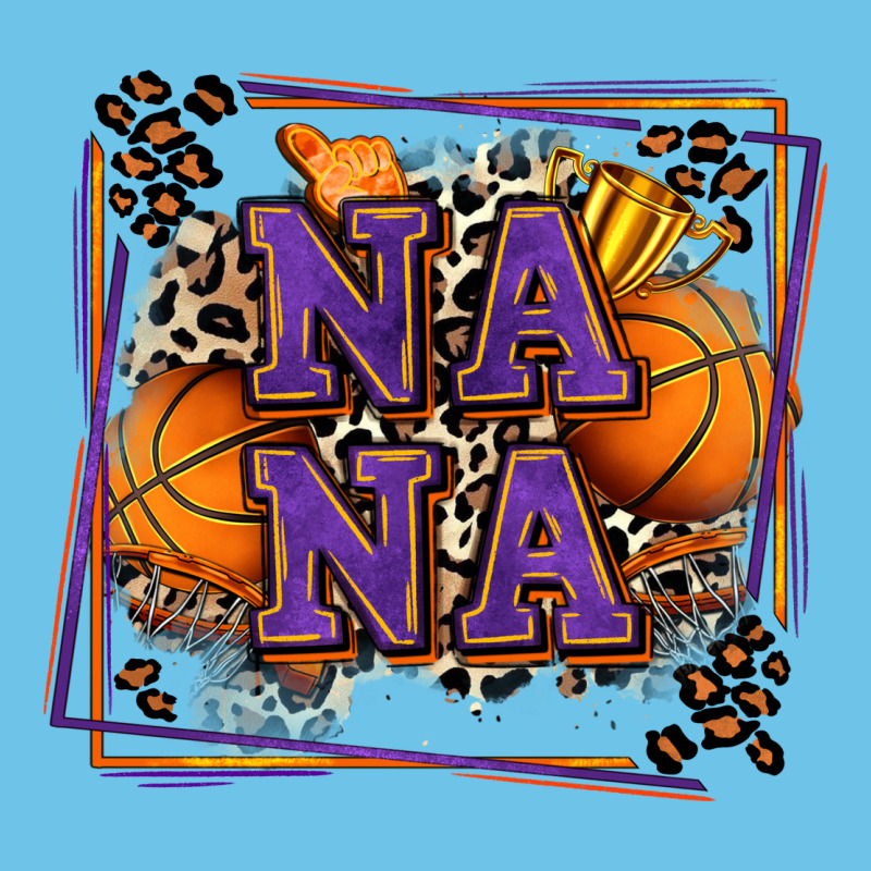 Basketball Nana With Leopard Premium Sweatshirt by Zillion Design Studio | Teevron