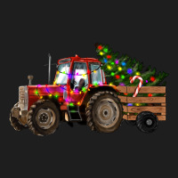 Christmas Farm Tractor Heavyweight Hoodie | Teevron