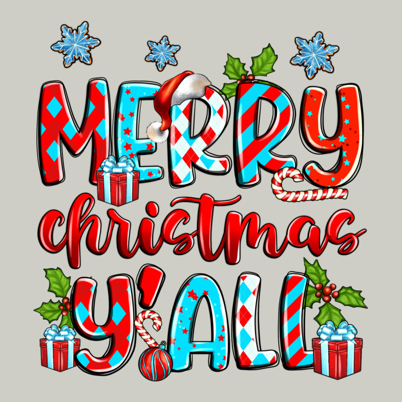 Merry Christmas Y'all Heavyweight Hoodie by Zillion Design Studio | Teevron
