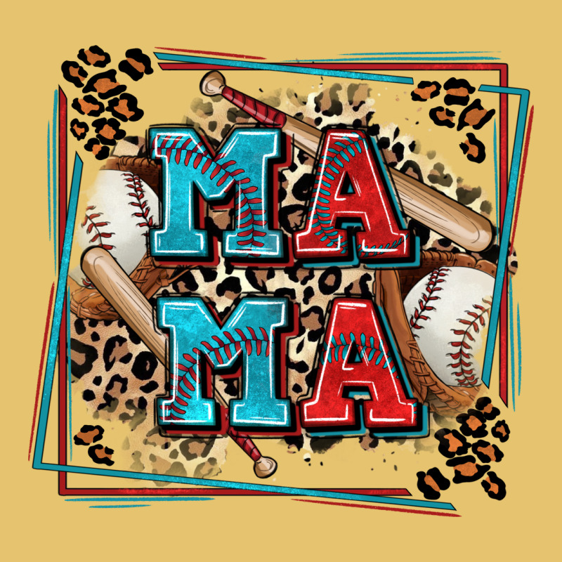 Baseball Mama With Leopard Premium Sweatshirt by Zillion Design Studio | Teevron