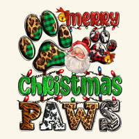 Merry Christmas Paws With Santa Premium Hoodie | Teevron