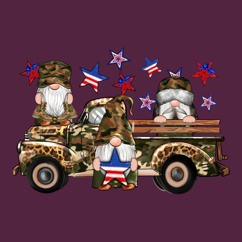 Camouflage Gnomes American Flag Star Truck Urban Hoodie by Artiststas | Teevron