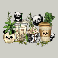 Panda Coffee Cups Heavyweight Hoodie | Teevron