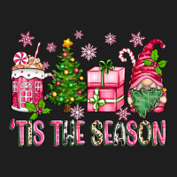 Pink Christmas 'tis The Season Gnome Heavyweight Hoodie | Teevron