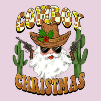 Cowboy Christmas Santa Ladies Tee | Teevron