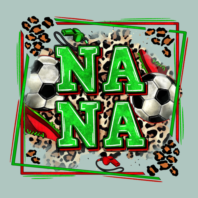 Soccer Nana With Leopard Premium Sweatshirt by Zillion Design Studio | Teevron
