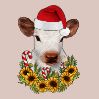 Calf Sunflower Christmas Premium Hoodie | Teevron