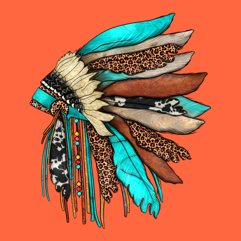 Indian Headdress Premium Hoodie by JahusDesignShop | Teevron