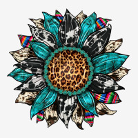 Cowhide Leopard Serape Gemstone  Sunflower Urban Hoodie | Teevron