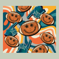 Football Smiley Face Ladies Tee | Teevron