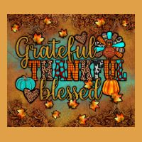 Grateful Thankful Blessed Turkey Premium Hoodie | Teevron