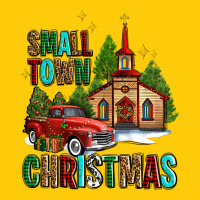 Small Town Christmas Church Western Truck Premium Hoodie | Teevron