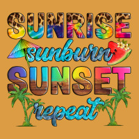 Sunrise Sunburn Sunset Repeat Urban Heavy Tee | Teevron