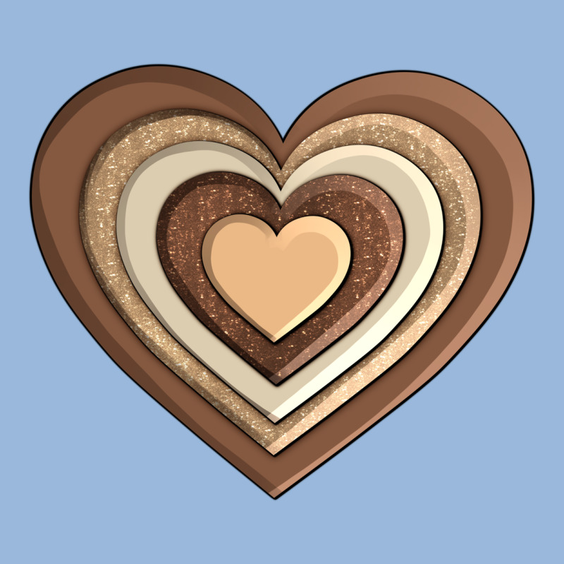 Melanin Heart Premium Hoodie by AdoDesignShop | Teevron
