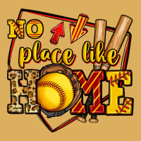 No Place Like Home Softball Premium Hoodie | Teevron