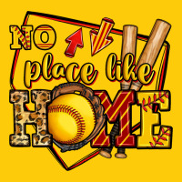 No Place Like Home Softball Premium Hoodie | Teevron