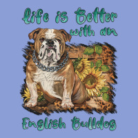 Life Is Better With A English Bulldog Long Sleeve Tee | Teevron