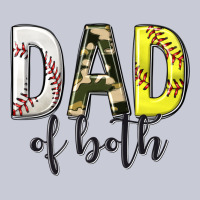 Dad Of Both With Softball And Baseball Heavyweight Hoodie | Teevron