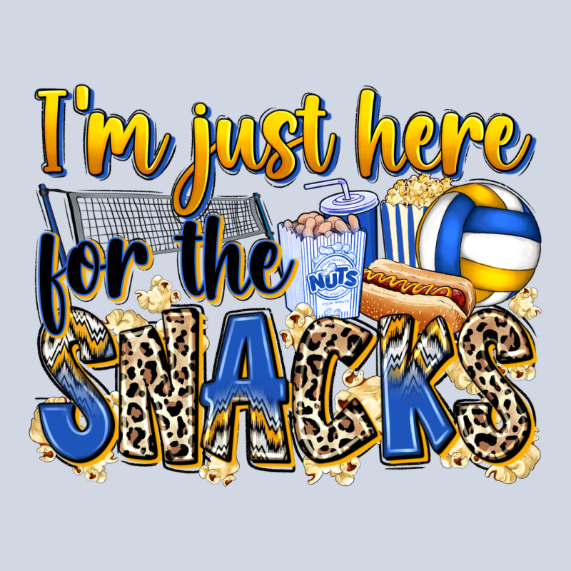I'm Just Here For The Snacks Volleyball Premium Sweatshirt by Zillion Design Studio | Teevron