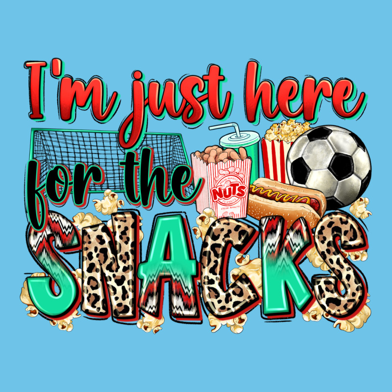 I'm Just Here For The Snacks Soccer Premium Sweatshirt by Zillion Design Studio | Teevron